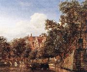 HEYDEN, Jan van der View of the Westerkerk, Amsterdam  sf oil painting